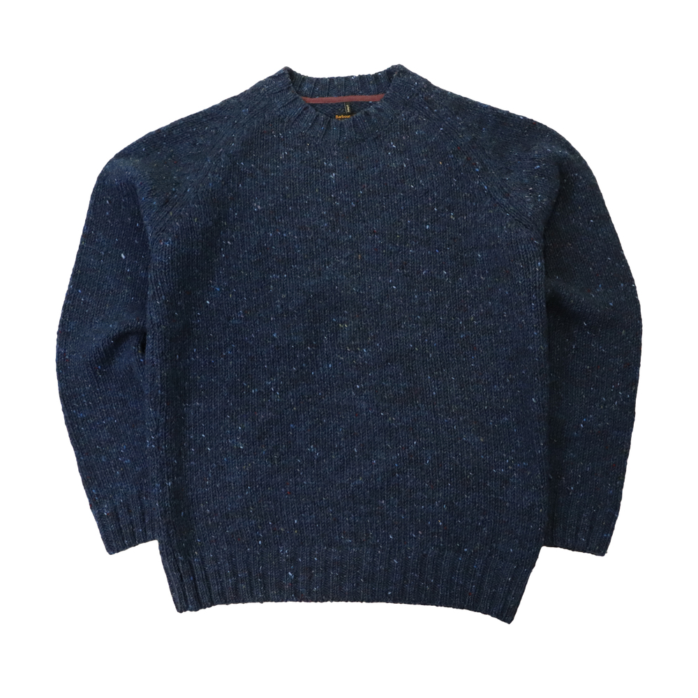 Vintage Barbour Speckled Knit Sweater Size M